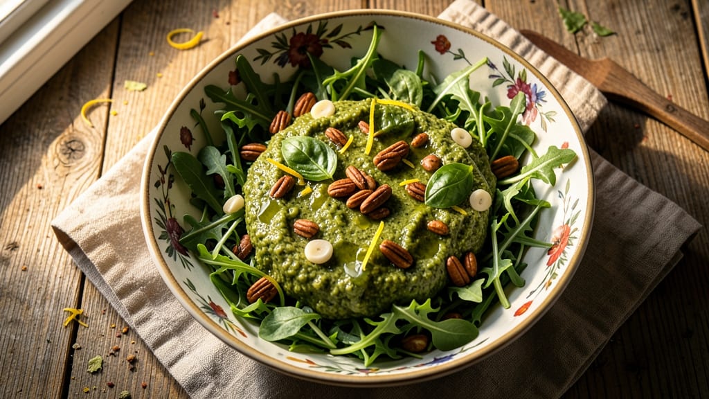 Basil Pesto Salad Recipe: Herb-Infused Freshness in 15 Minutes