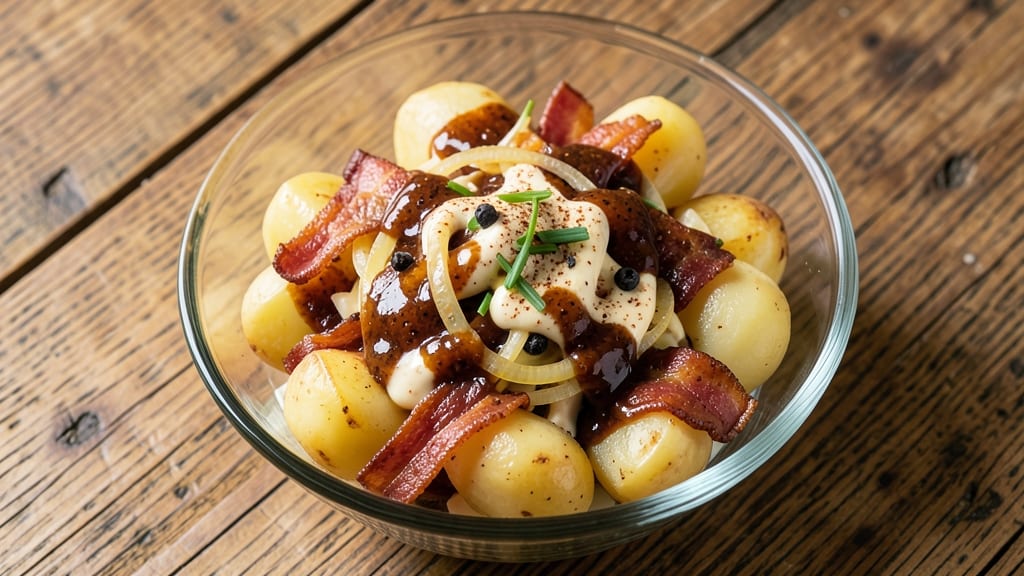 Franklin BBQ Potato Salad Recipe: Smoky Bacon and Mustard Vinaigrette Magic