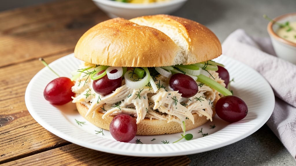 Bob Evans Chicken Salad Sandwich Recipe: Celery Crown Crunch Over Creamy Dill Magic