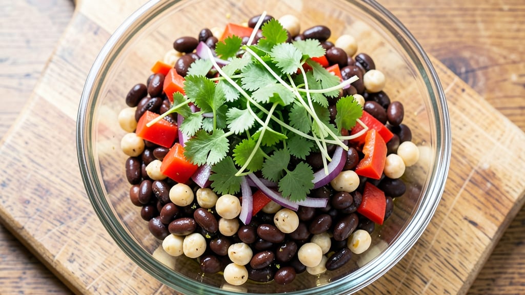 Bean Salad Meal Prep Recipe: Crunchy Legume Blend Ready in 10 Minutes