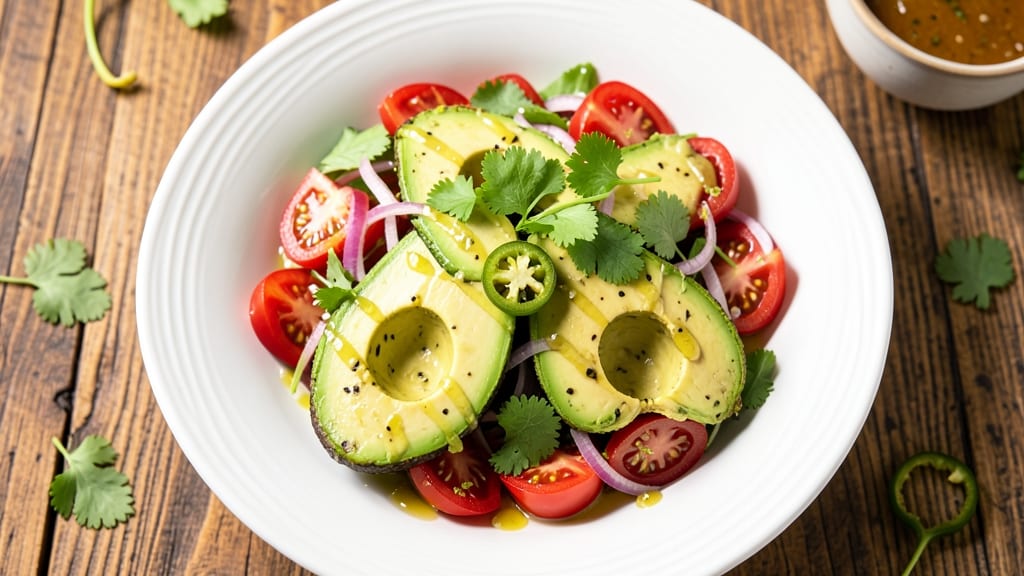 Avocado Pico De Gallo Salad Recipe: Zesty Lime and Cilantro Brightness