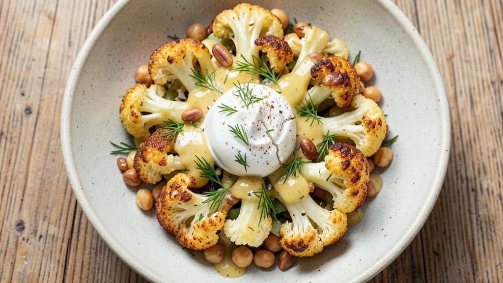 Best Cauliflower Salad Recipe Ever: Creamy Lemon-Tahini Dressing with Crunchy Toasted Almonds