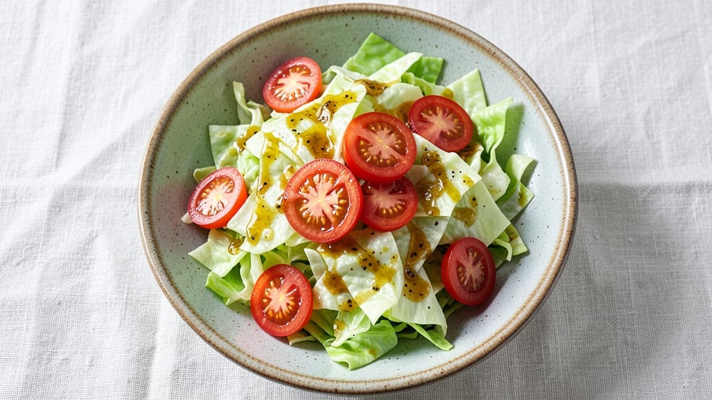 Cabbage Tomato Salad Recipe: Crunchy Freshness With Tangy Zing