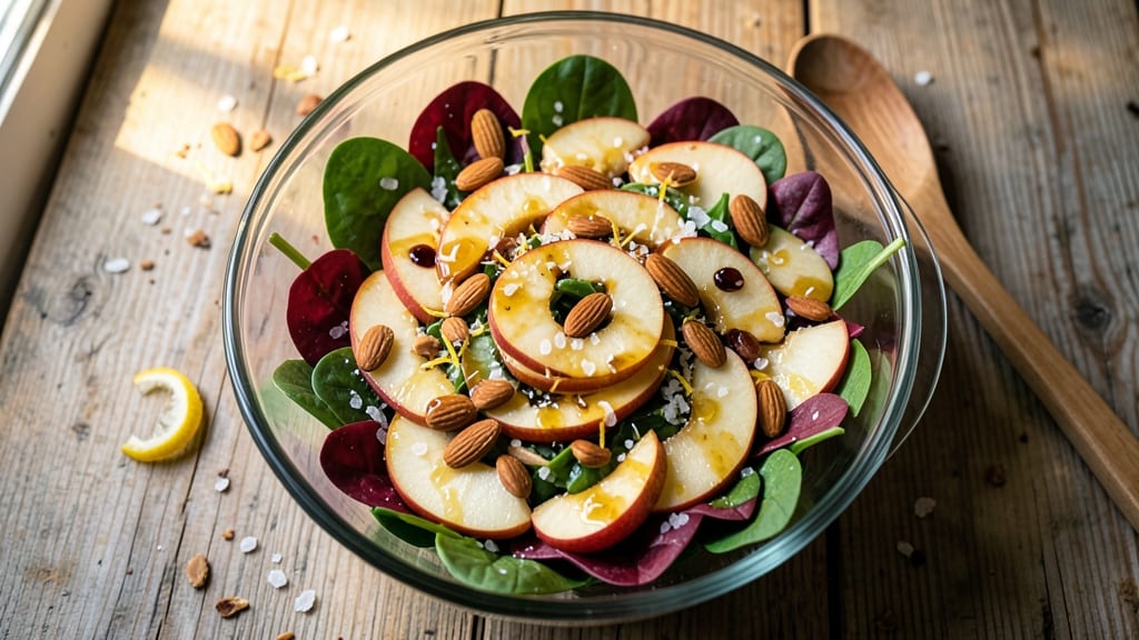 Apple Almond Salad Recipe: Crunchy Sweetness With Nutty Depth