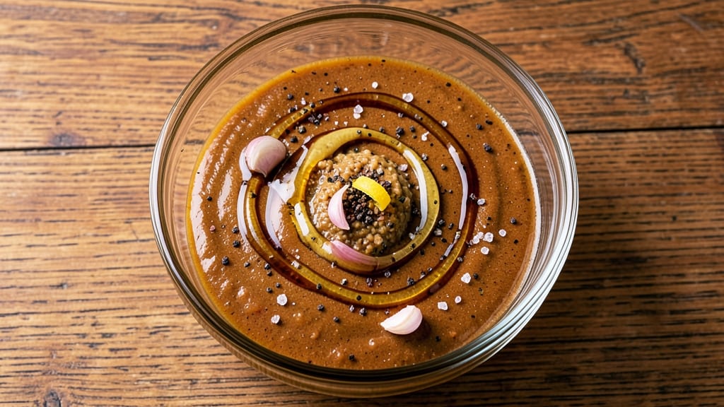 Balsamic Dijon Salad Dressing Recipe: Bold Tang and Crunchy Celery Crowns