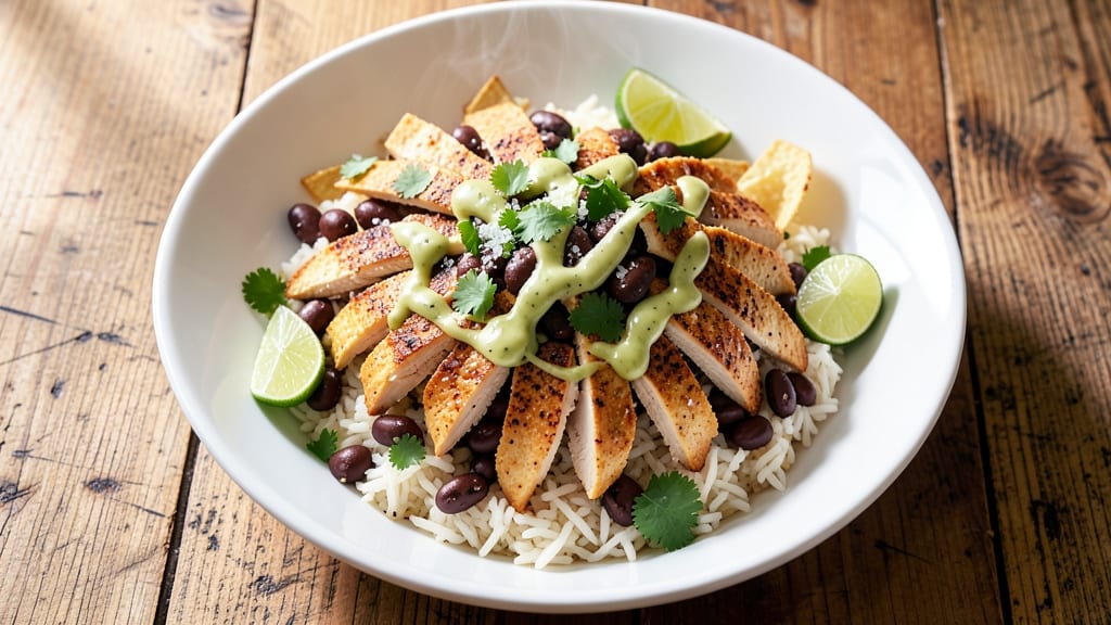 Burrito Salad Recipe: Crispy Tortilla Bites and Zesty Lime Dressing Twist