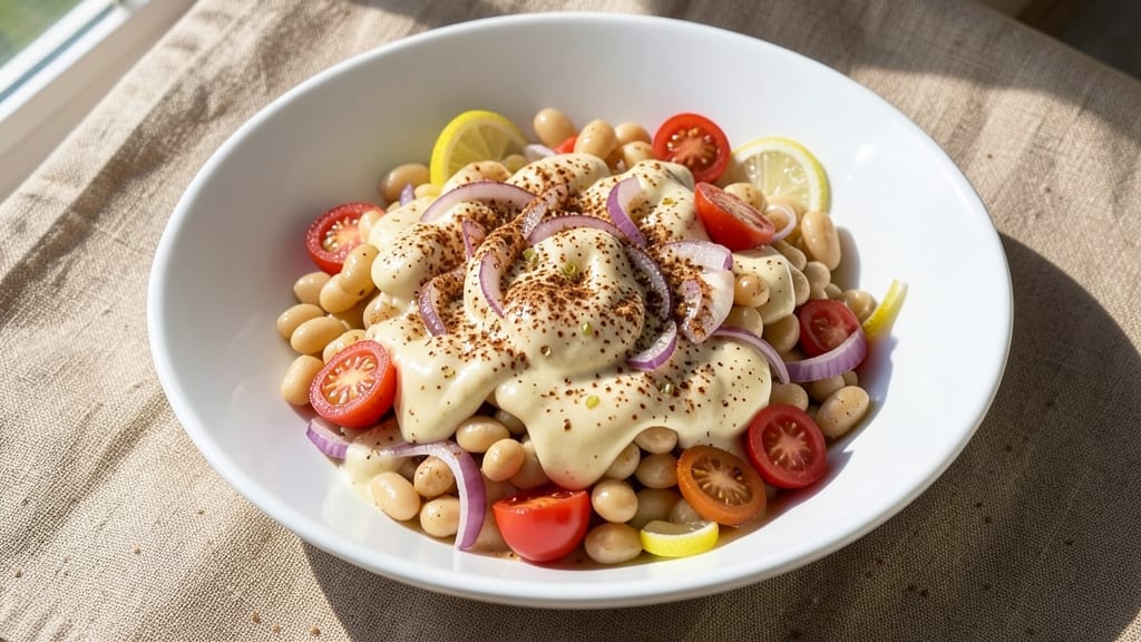 Bean Salad With Mayonnaise Recipe: Cool, Creamy Balance of Smoky Beans and Bold Flavors