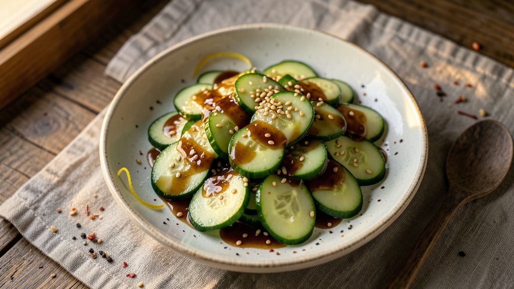 Cucumber Salad Recipe With Soy Sauce And Vinegar: Umami-Packed Crunch in 15 Minutes