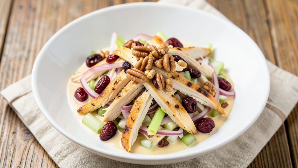 Costco Chicken Salad with Cranberries Recipe: Sweet-Tart Cranberry Pop and Creamy Dill Ranch Harmony