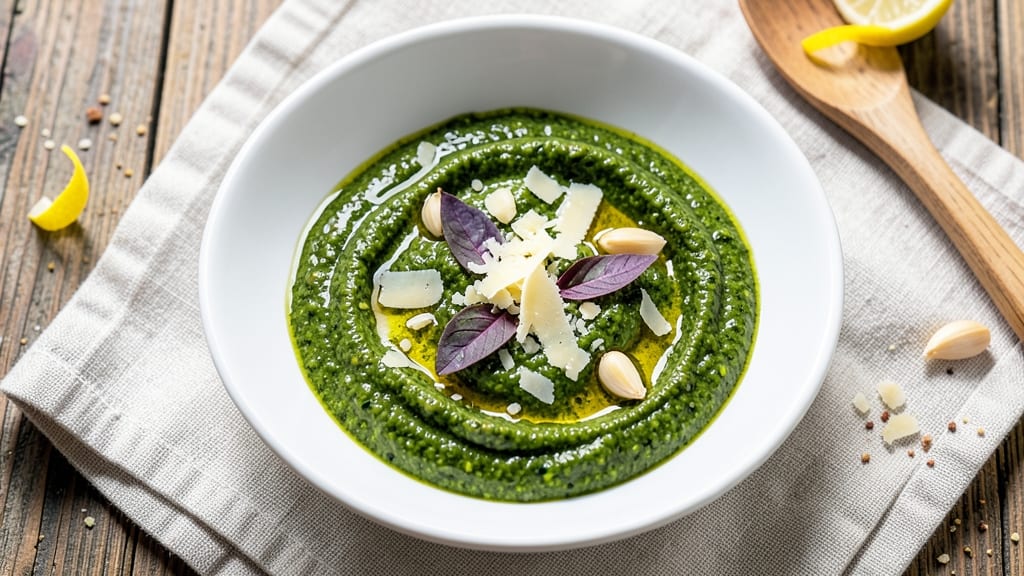 Basil Pesto Salad Dressing Recipe: Fresh Herb Zing in Minutes