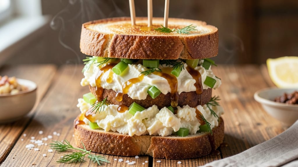 Awesome Egg Salad Sandwich Recipe: Crunchy Celery and Creamy Yolk Magic
