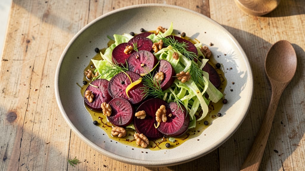 Beet and Cabbage Salad Recipe: Vibrant Purple-Green Crunch With Balsamic Zing