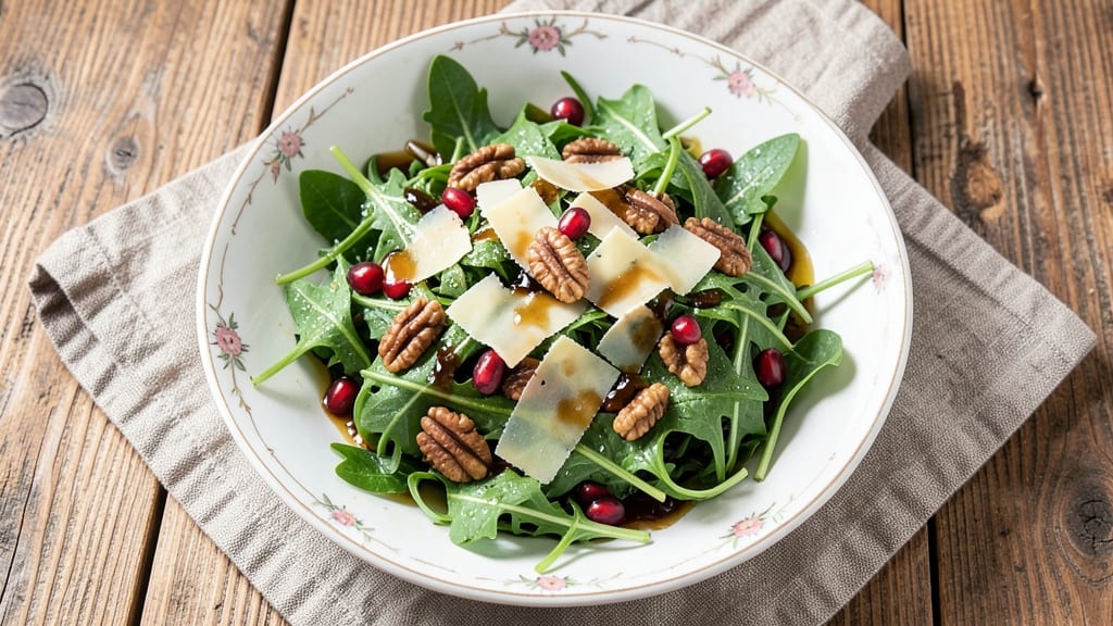 Arugula Salad Recipe Balsamic Vinegar: Peppery Greens and Tangy Glaze Balance