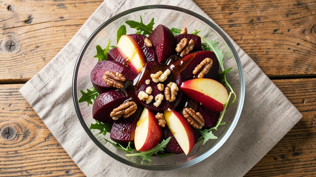 Beet Apple Walnut Salad Recipe: Earthy Sweetness Meets Toasted Crunch