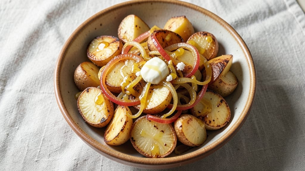 Authentic Hot German Potato Salad Recipe: Mustard-Vinegar Crunch Without Mayo