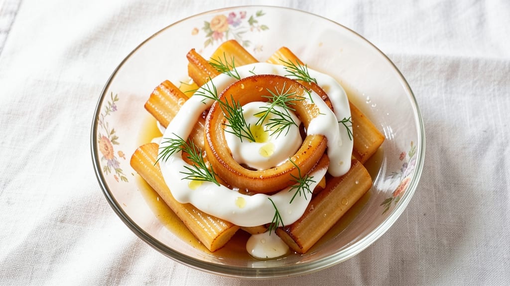 Baileys West Indies Salad Recipe: Crisp Celery Crowns Over Creamy Dill and Irish Cream Dressing