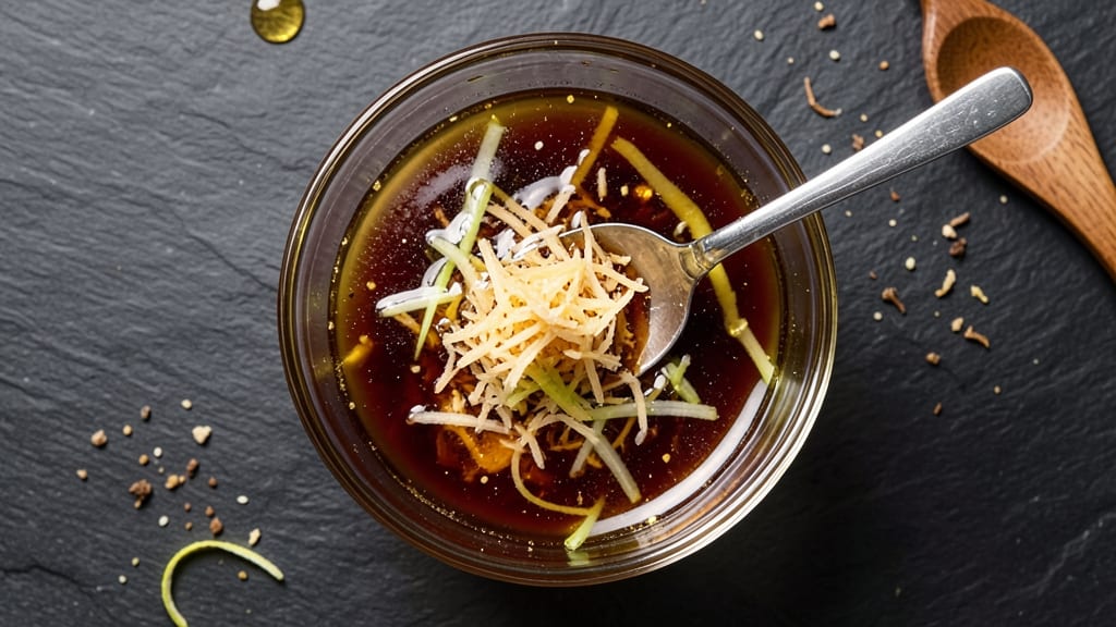 Asian Mandarin Salad Dressing Recipe: Citrusy Soy-Ginger Zing for Crunchy Greens
