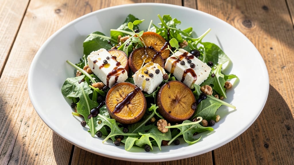 Golden Beet Salad Recipe With Goat Cheese: Earthy Sweetness Meets Creamy Crunch
