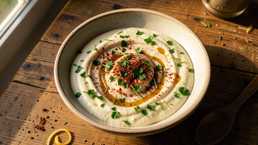 Boudin-Inspired Salad Dressing Recipe: Smoky Sausage and Herb Velouté