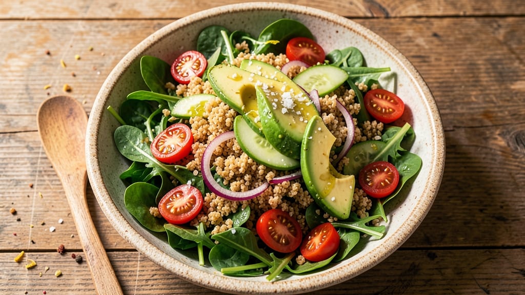 Big Healthy Salad Recipe: Protein-Packed Crunch in 15 Minutes