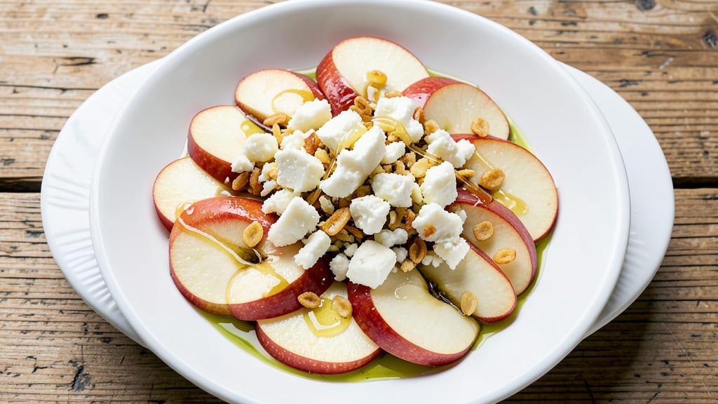 Apple and Cheese Salad Recipe: Crunchy Apples and Melty Gouda Harmony