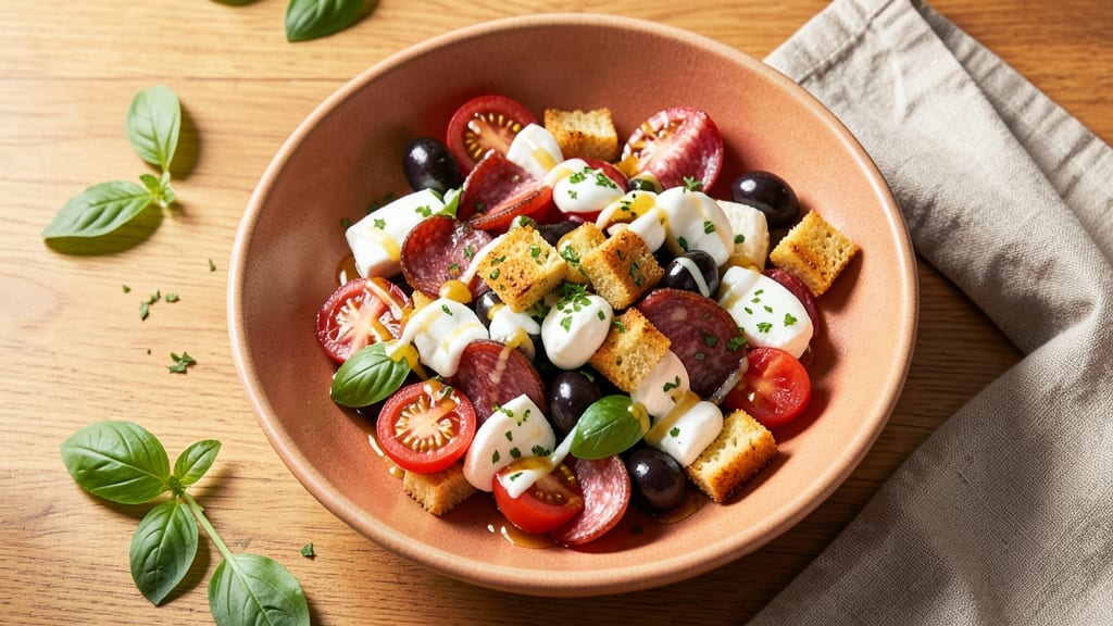 Antipasto Salad Recipe With Italian Dressing: Crunchy, Tangy, No-Cook Italian Feast