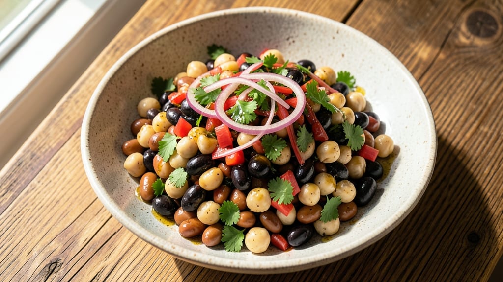 3 Bean Salad Recipe Apple Cider Vinegar: Bright Tangy Crunch in 15 Minutes