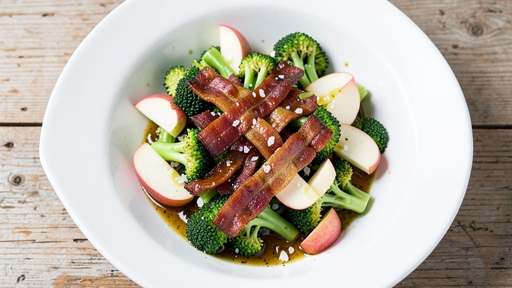 Broccoli Bacon Apple Salad Recipe: Crunchy Sweet-Savory Bite-Sized Bliss