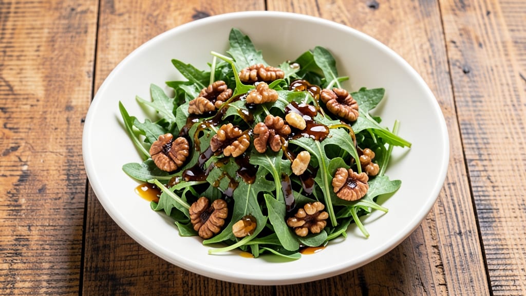 Best Arugula Salad Recipe With Balsamic: Peppery Greens and Sweet-Tart Dressing Balance