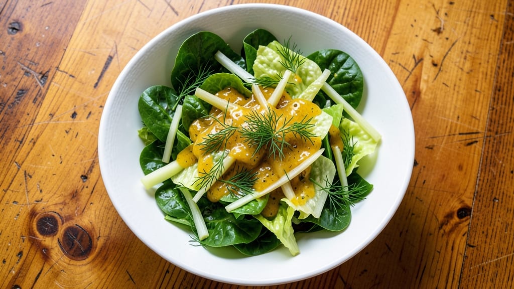 Bonefish Grill House Salad Recipe: Crisp Celery Crowns Over Zesty Dill-Lime Vinaigrette