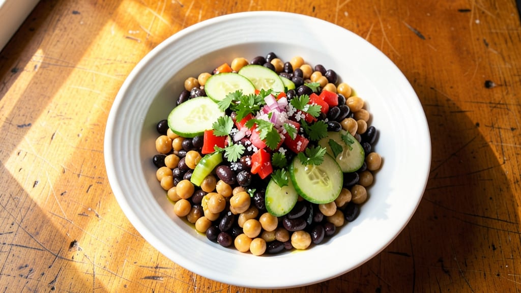 Bean Salad Lunch Recipe: Protein-Packed Freshness in 10 Minutes