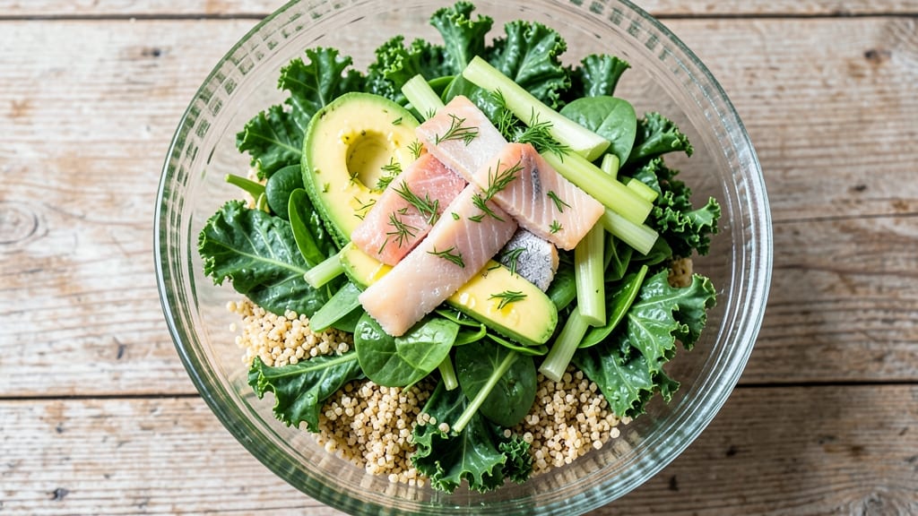 Bonefish Grill Superfood Salad Recipe: Creamy Dill Velout With Crispy Celery Crowns