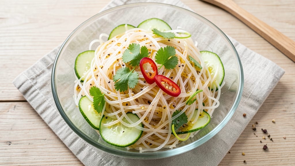 Bean Thread Salad Recipe: Silky, Glossy Noodles With Citrus-Lime Zing