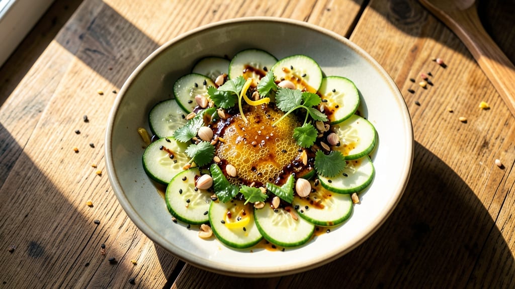 Asian Marinated Cucumber Salad Recipe: Refreshing Crunch With Tangy Soy-Lime Zing