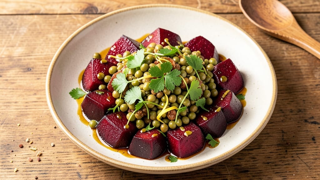 Beetroot Lentil Salad Recipe: Earthy Sweetness Meets Protein-Packed Crunch