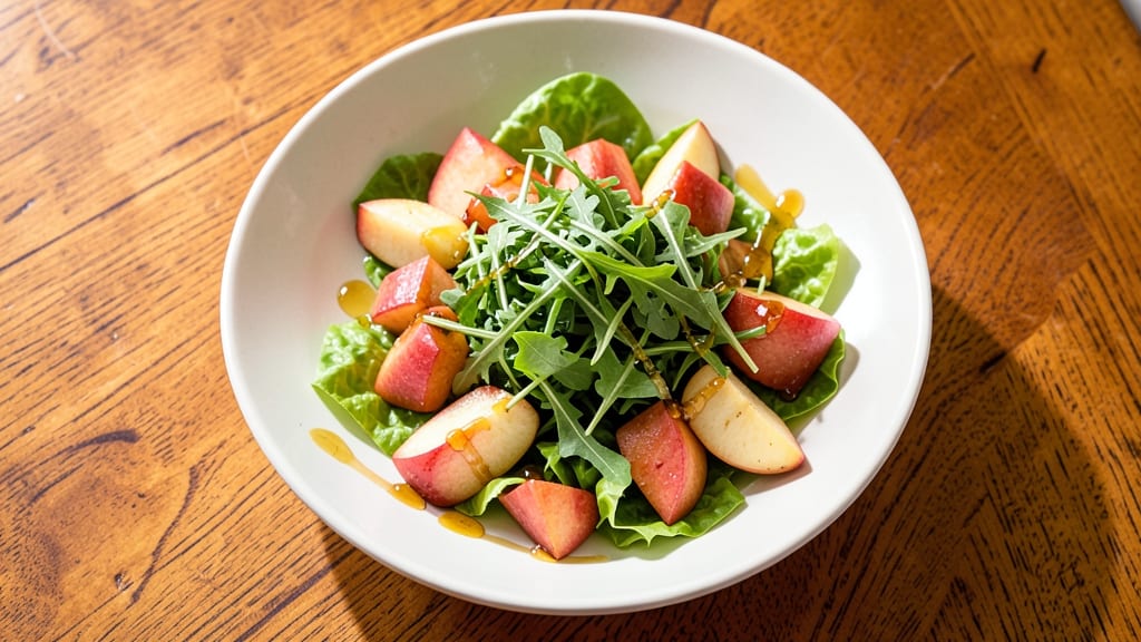Apple Pear Lettuce Salad Recipe: Bright Crunch With Honey-Lime Dressing