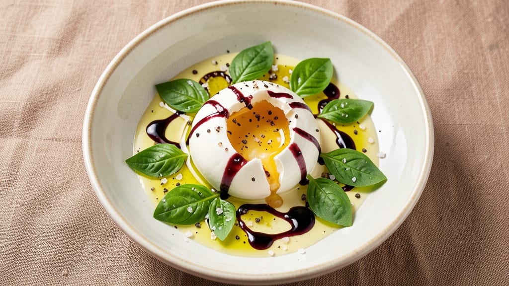 Burrata Salad Dressing Recipe: Basil-Infused Olive Oil Magic
