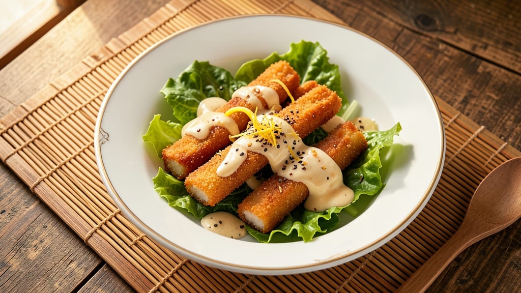 Authentic Japanese Kani Salad Recipe: Crispy Crab Stick Crunch Over Silky Mayo