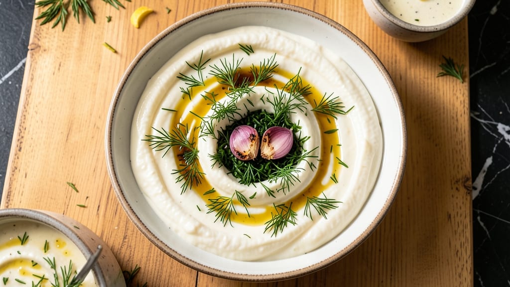 Authentic Creamy Greek Salad Dressing Recipe: Herbed Yogurt Base With Crisp Celery Crowns