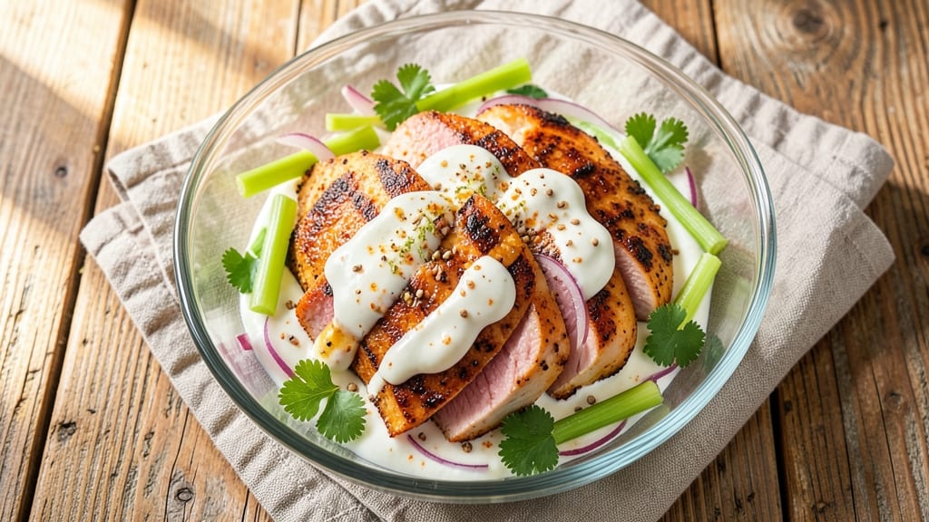 Curry Chicken Salad Recipe No Mayo: Zesty Yogurt Dressing With Crunchy Celery Crowns