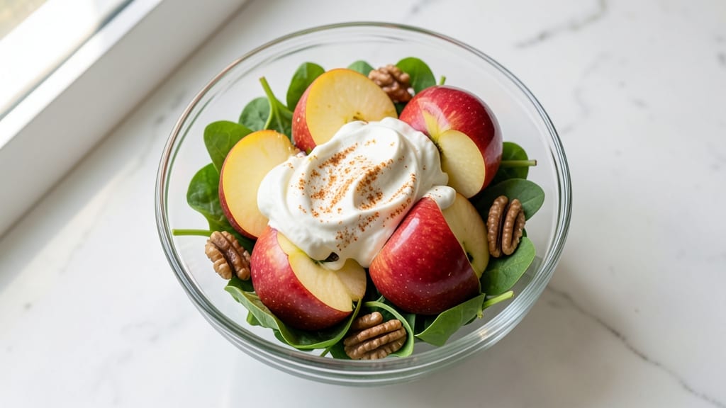 Apple Salad Recipe With Cream Cheese: Crunchy Apple Bites and Silky Cream Cheese Swirl