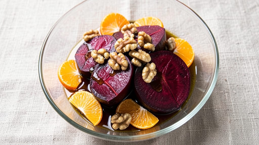 Beet, Orange, and Walnut Salad Recipe: Earthy Sweetness With Nutty Crunch