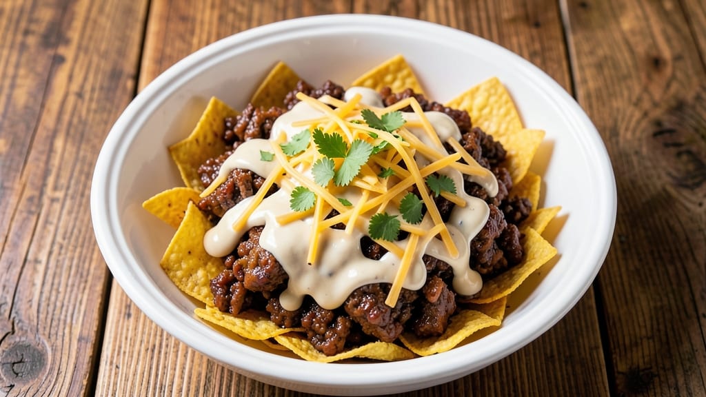 Betty Crocker's Taco Salad Recipe: Crispy Tortilla Crowns Over Creamy Ranch Velout
