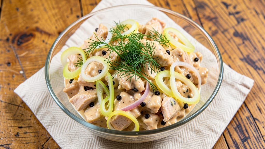 Bumble Bee Chicken Salad Copycat Recipe: Crunchy Celery Crowns and Creamy Dill Bliss