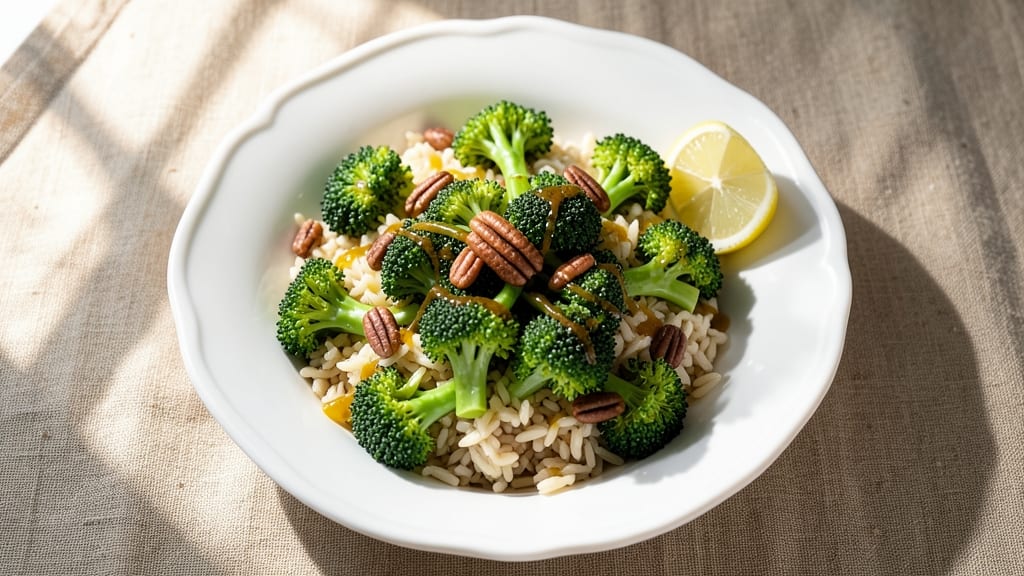 Broccoli Orzo Salad Recipe: Crunchy Pecans and Bright Lemon Zing