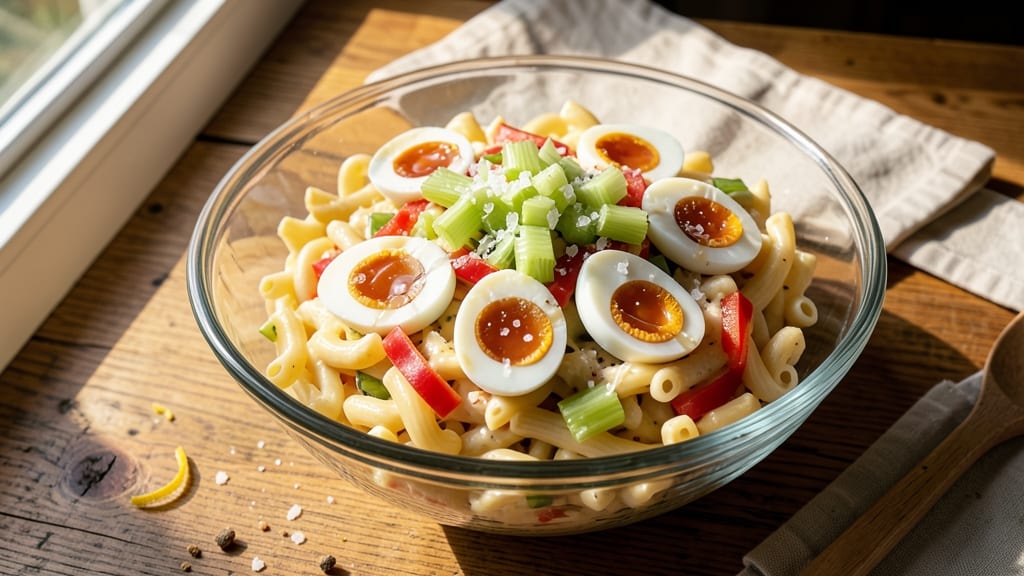 Award-Winning Macaroni Salad Recipe: Cool, Creamy Crowd-Pleaser
