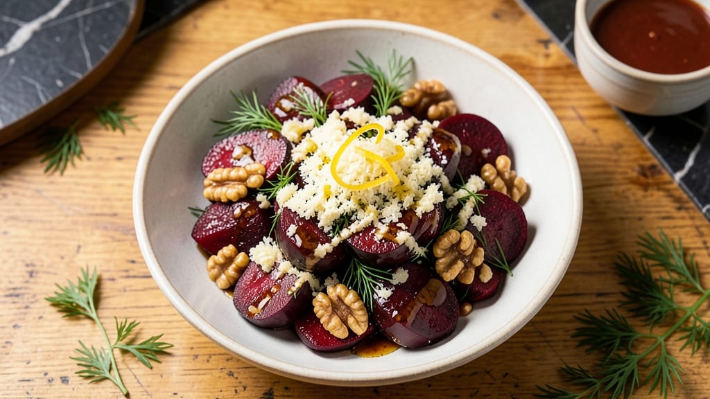 Beet and Horseradish Salad Recipe: Bold Peppery Crunch With Earthy Sweetness