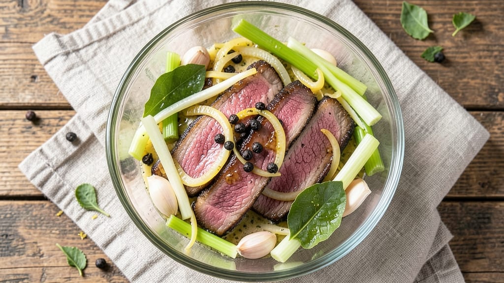 Beef Tongue Salad Recipe: Silky Slices with Celery Crown Crunch