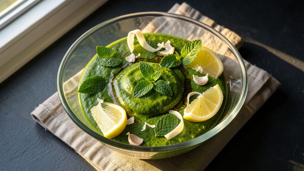 Basil Mint Salad Dressing Recipe: Herbal Brightness With Zero Mayo
