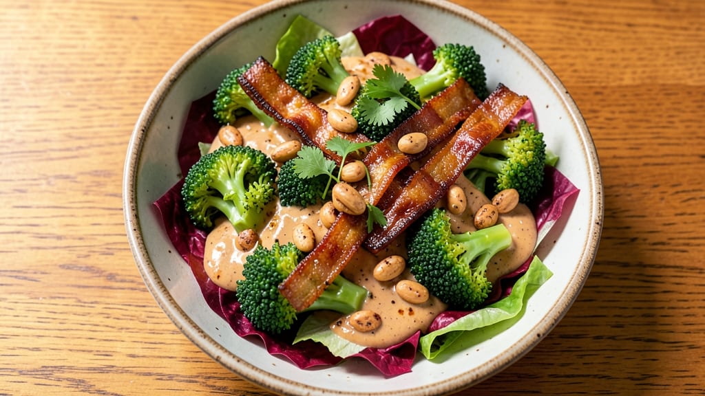 Broccoli Bacon Peanut Salad Recipe: Crunchy Trio With Nutty-Savory Kick